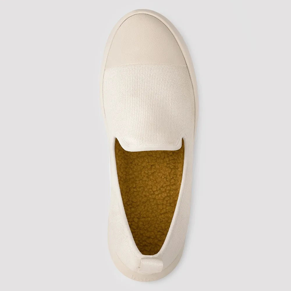 Men's AlpaKnit Slip-On Off White - Juntos