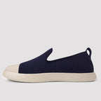 Men's AlpaKnit Slip-On Navy & Off White