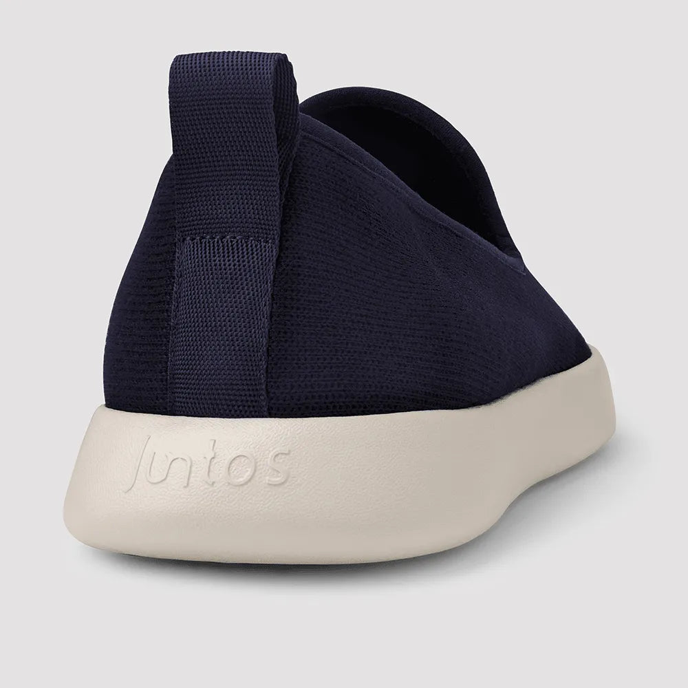 Men's AlpaKnit Slip-On Navy & Off White