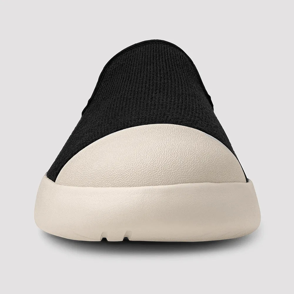 Men's AlpaKnit Slip-On Black & Off White - Juntos
