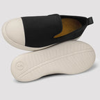 Women's AlpaKnit Slip-On Black & Off White - Juntos