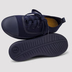 Women's AlpaKnit Lace-Up Navy - Juntos