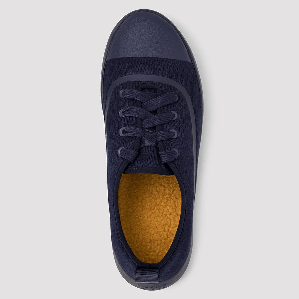 Men's AlpaKnit Lace-Up Navy - Juntos