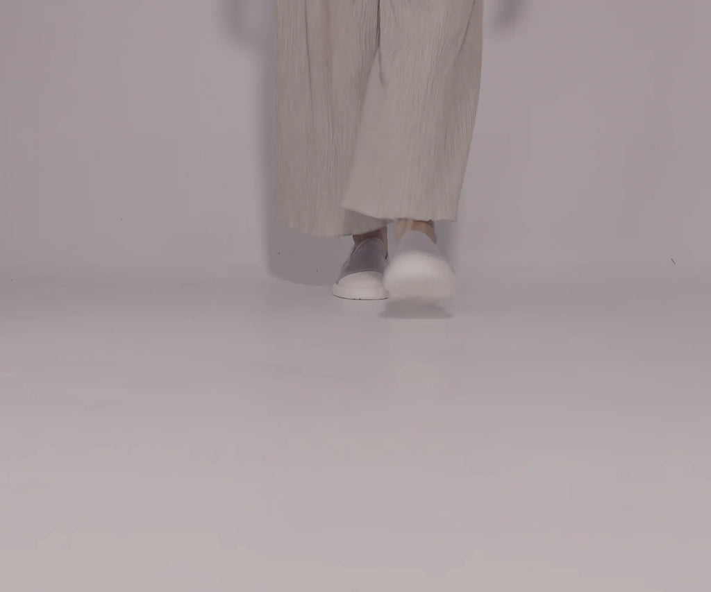 AlpaKnit Lace-Up Electric Blue Juntos shoes.