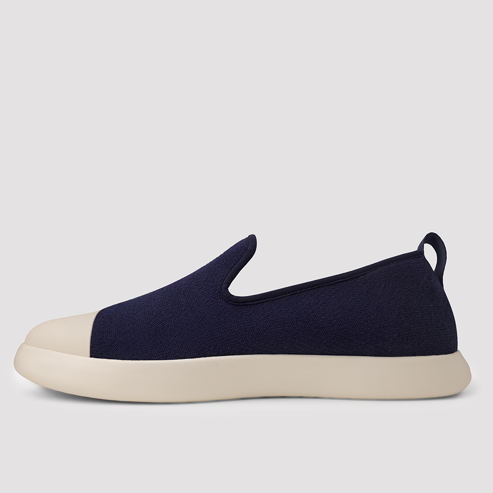 Women's AlpaKnit Slip-On Navy & Off White