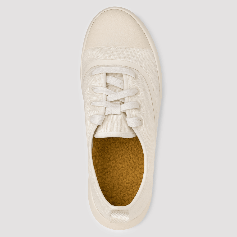 Men's AlpaKnit Lace-Up Off White - Juntos