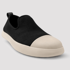 Men's AlpaKnit Slip-On Black & Off White - Juntos