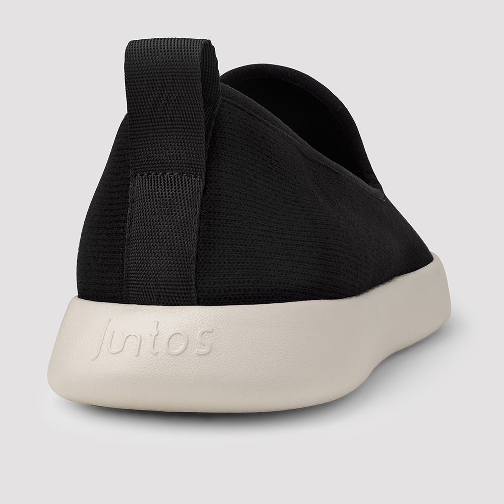 Women's AlpaKnit Slip-On Black & Off White