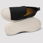 Women's AlpaKnit Slip-On Black & Off White