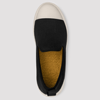 Men's AlpaKnit Slip-On Black & Off White - Juntos