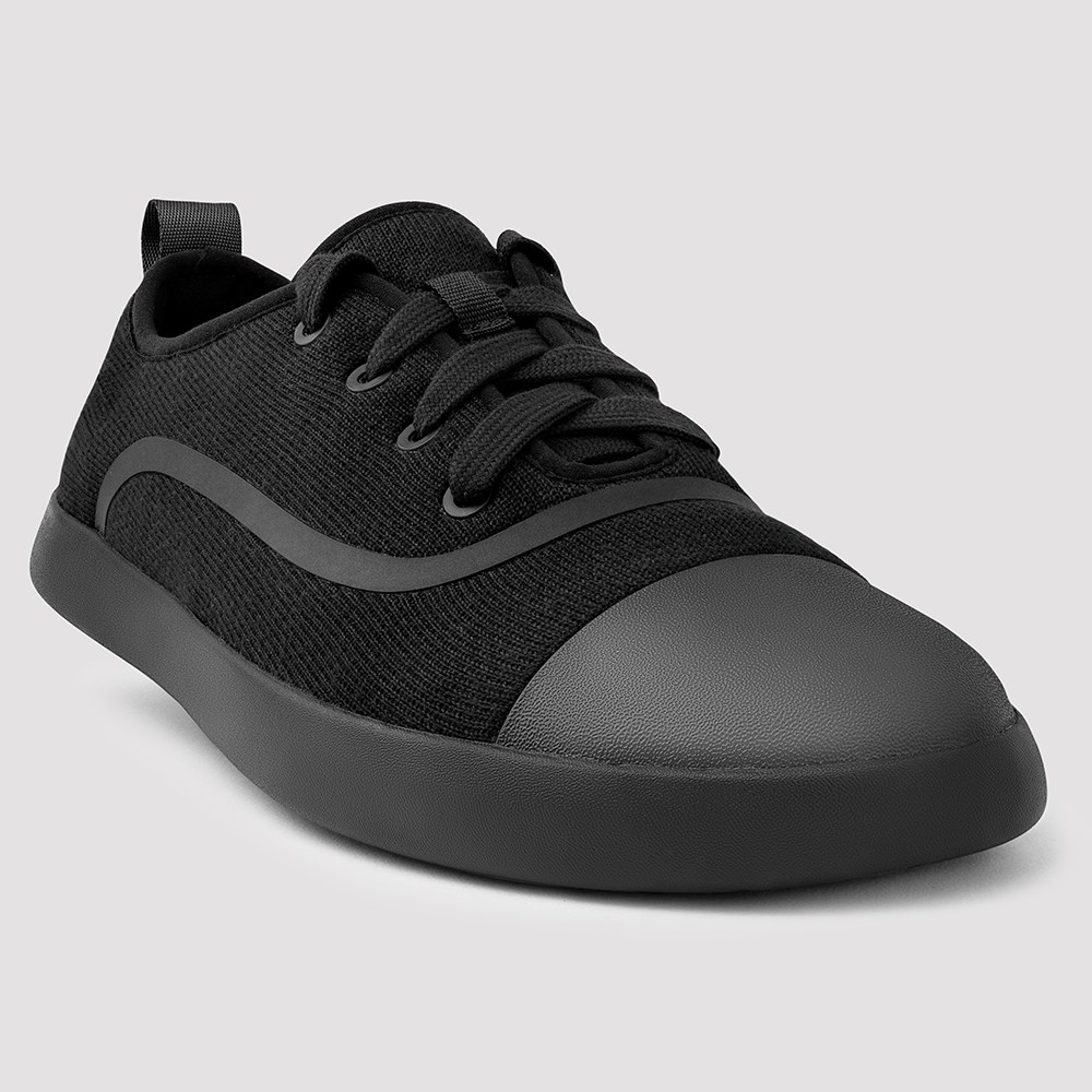 Men's AlpaKnit Lace-Up Black - Juntos