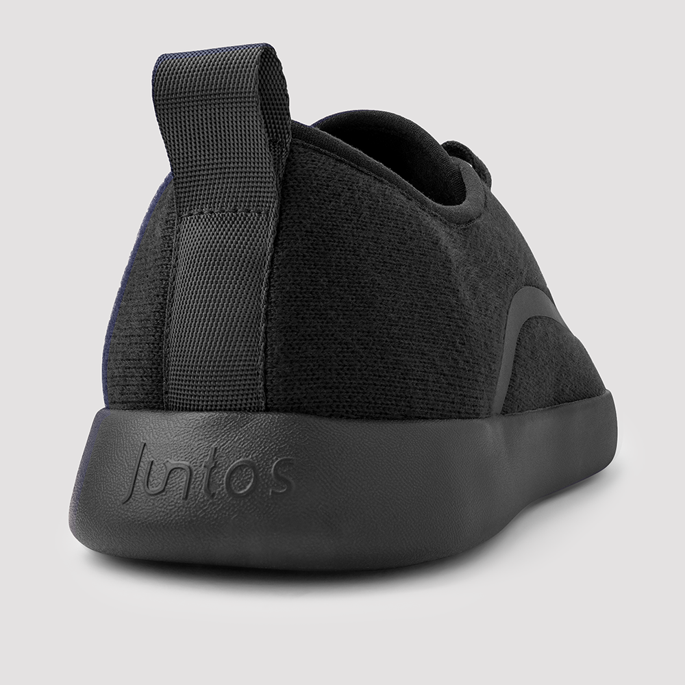 Men's AlpaKnit Lace-Up Black - Juntos
