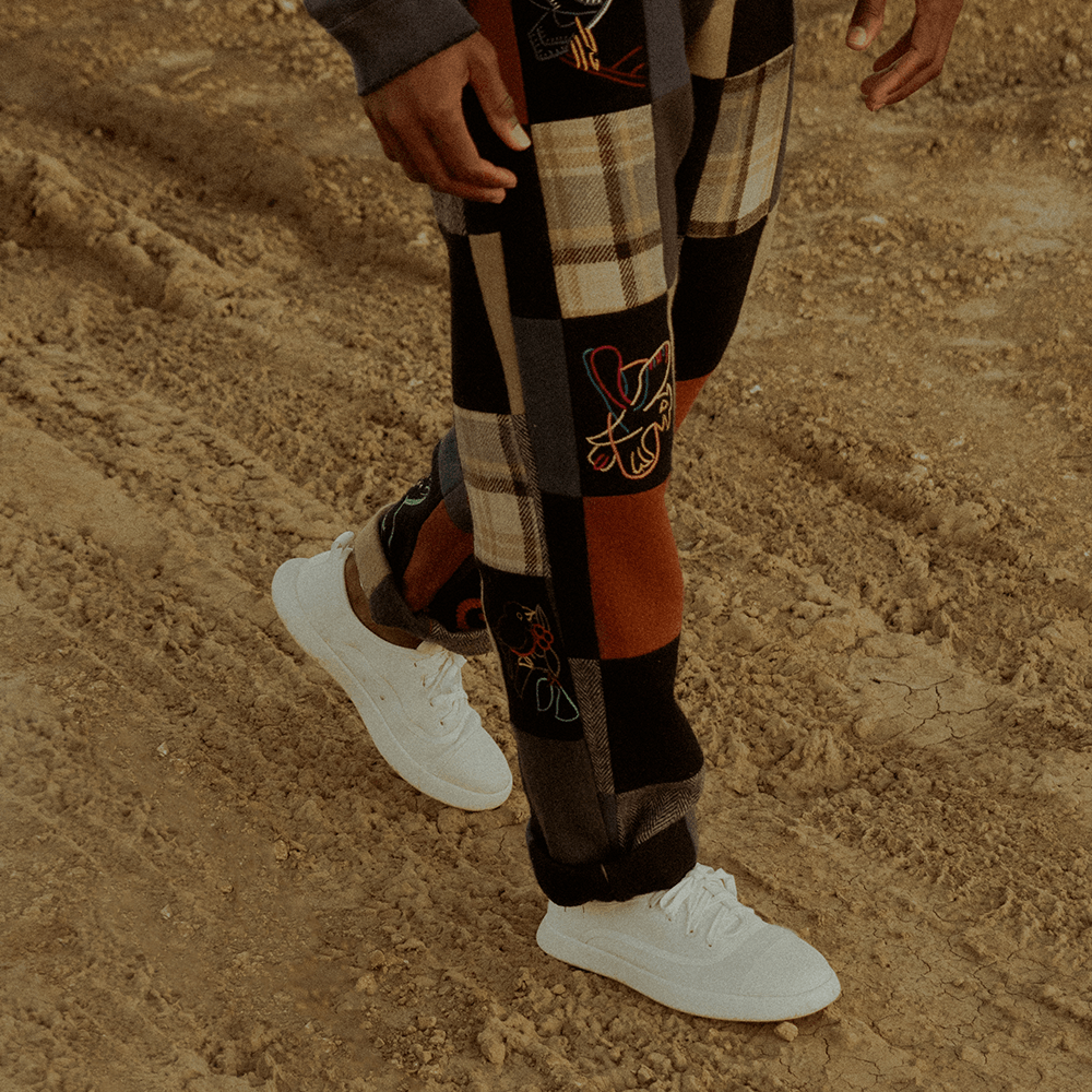 Men's AlpaKnit Lace-Up Electric Blue - Juntos