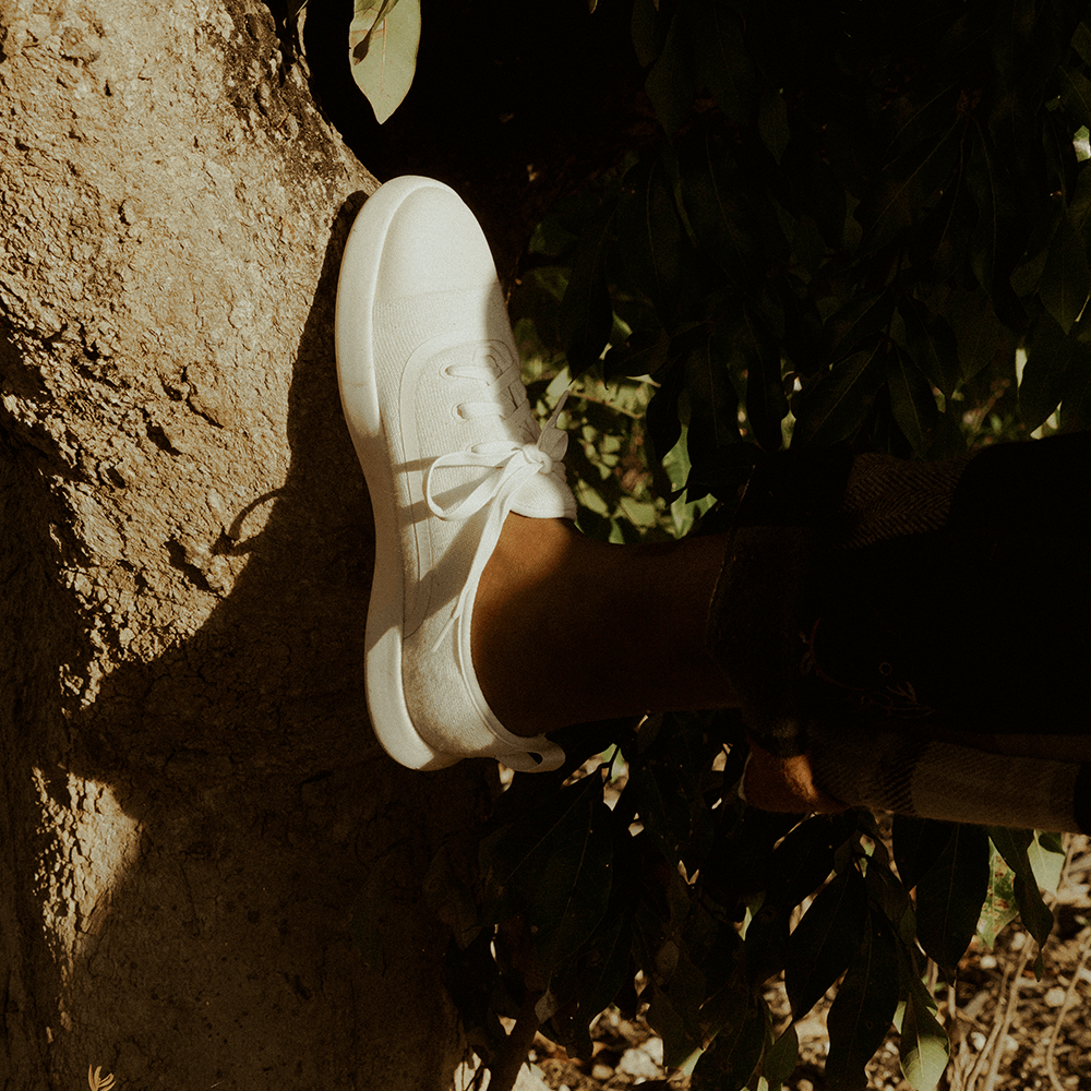 Men's AlpaKnit Lace-Up Off White - Juntos